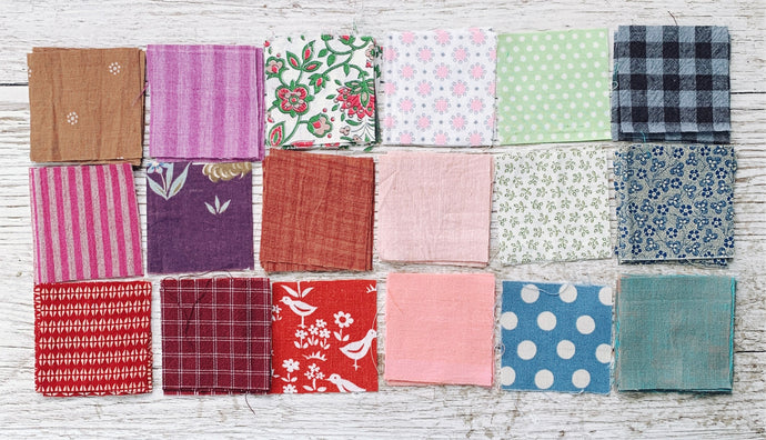 Dolly Patchwork Squares - 5cm