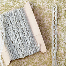 Load image into Gallery viewer, Pale green vintage lace