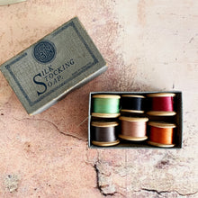 Load image into Gallery viewer, Vintage Soap Gift Box with cotton reels