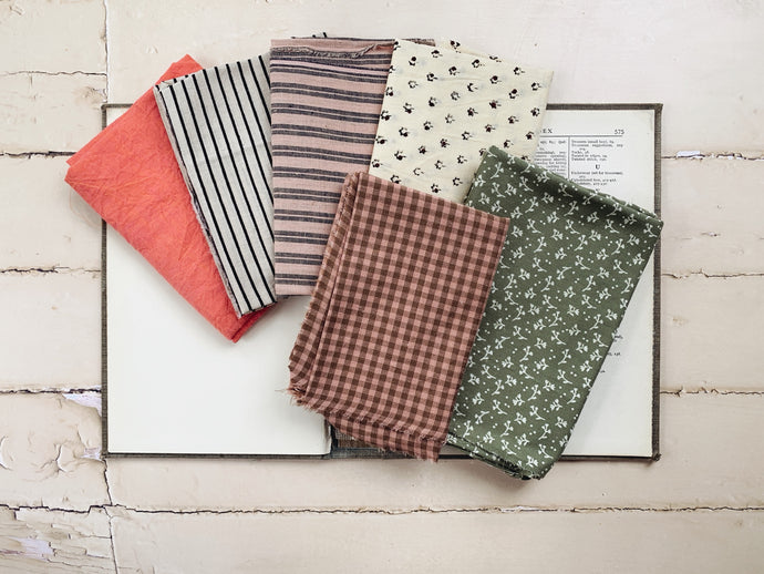 Dolly Scrap Pack - Ginghams, Stripes and ditsys