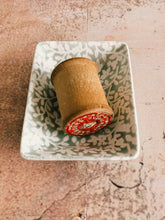 Load image into Gallery viewer, A vintage wooden thread spool empty