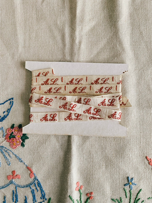 Antique Laundry Tape - AL