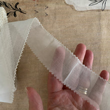 Load image into Gallery viewer, Vintage Organdie lace trim