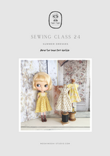 Load image into Gallery viewer, Moshi-Moshi Sewing Class 24 - 3 Summer Dresses - intermediate