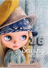 Load image into Gallery viewer, Moshi-Moshi Sewing Class 16 - Bucket hat and Beret