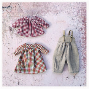 Moshi-Moshi Sewing Class 17 - Overalls and Peasant Blouse/Dress