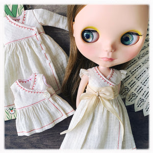 Moshi-Moshi Sewing Class 18 - Cache-Coeur Dress and Drawstring skirt
