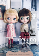 Load image into Gallery viewer, Moshi-Moshi Sewing Class 11 - A-line Dresses with Peter Pan Collar A4