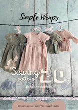 Load image into Gallery viewer, Moshi-Moshi Sewing Class 20 - Simple Wrap dress &amp; top Beginners/easy